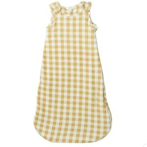 NWT Angel Dear Sleep Bag - Honey Gingham - 0/6m